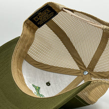 Load image into Gallery viewer, Moss Khaki Largemouth Bass Trucker Snapback