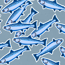 Load image into Gallery viewer, Mini King Salmon Sticker