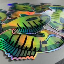 Load image into Gallery viewer, Holographic Bluegill Sticker