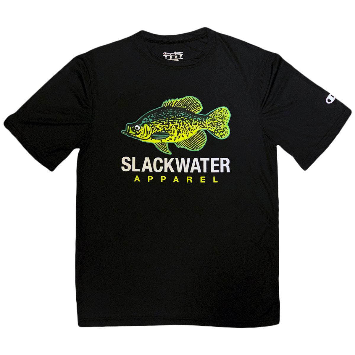 Black Double Dry Crappie T-Shirt – Slackwater Apparel LLC