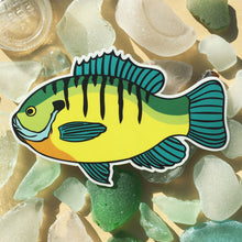 Load image into Gallery viewer, Weatherproof Die Cut Bluegill Sticker