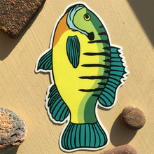 Load image into Gallery viewer, Weatherproof Die Cut Bluegill Sticker