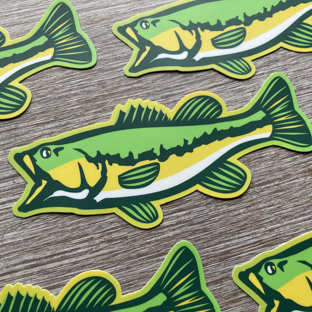 Largemouth Bass Sticker