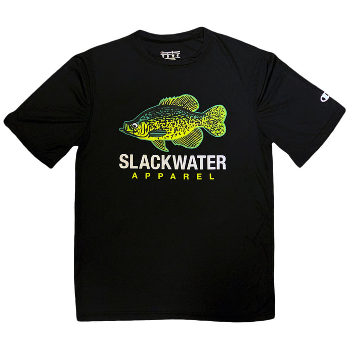 Black Double Dry Crappie T-Shirt