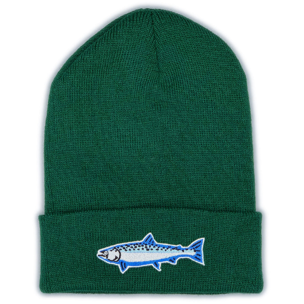 Spruce Green King Salmon Beanie